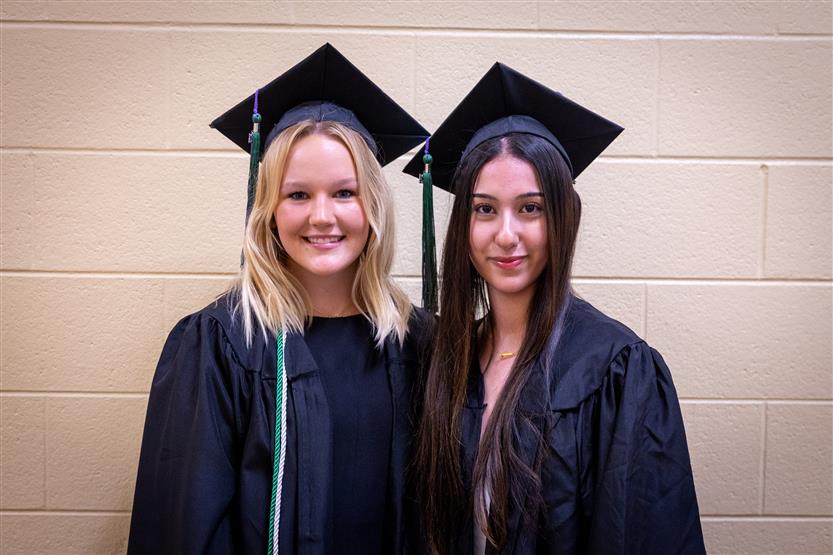 Students celebrate graduating